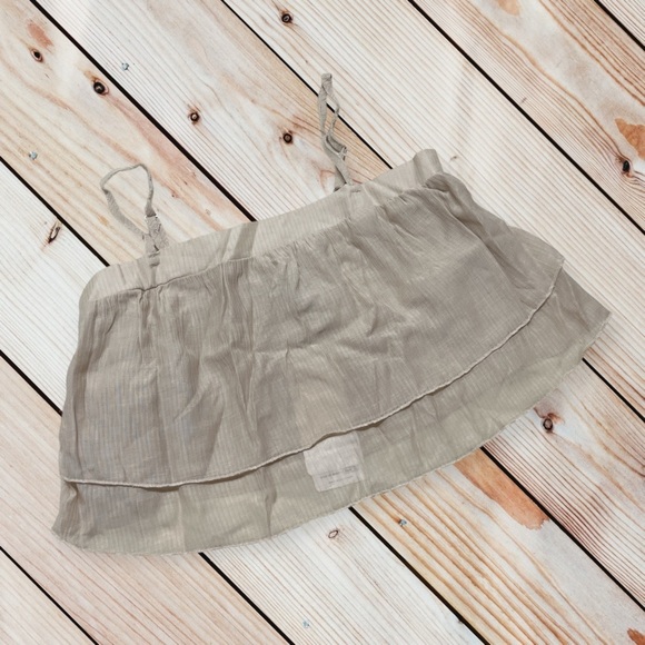 NWT Dazy S beige cropped tank - Picture 1 of 9